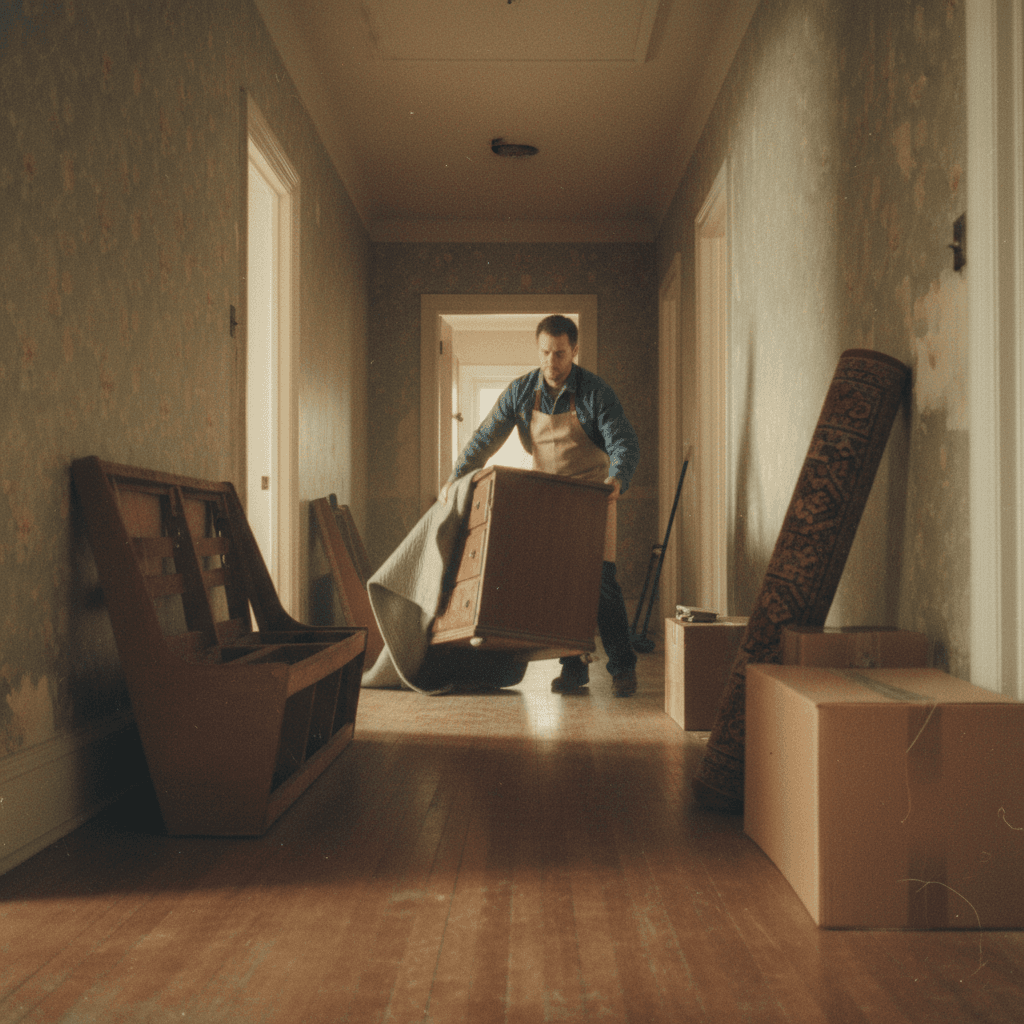 Extraction de mobilier depuis une habitation
